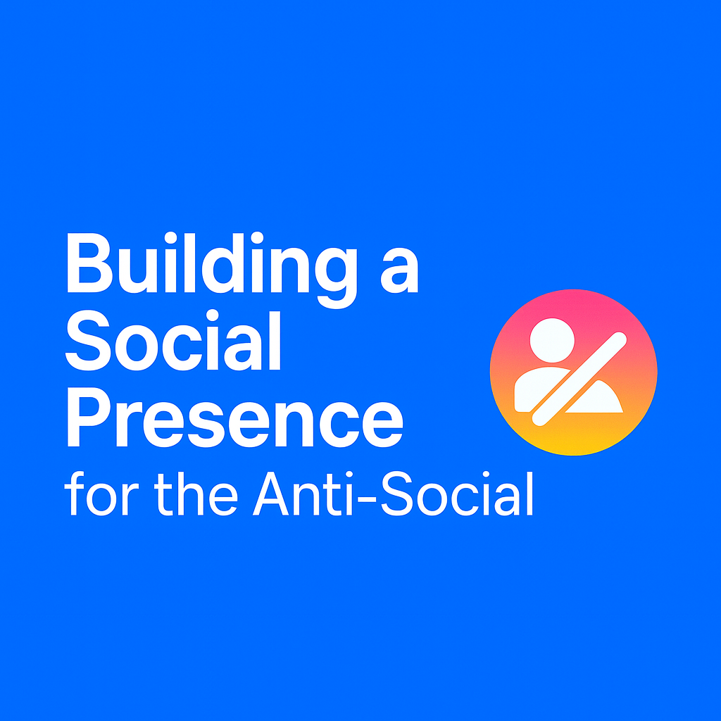 Building a Social Presence for the Anti-Social